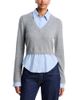 Cinq A Sept Cinq a Sept Renna Layered Cashmere V Neck Sweater - 1