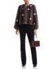 Cinq A Sept Cinq a Sept Rhinestone Dahlia Faux Fur Benson Coat - 2