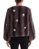 Cinq A Sept Cinq a Sept Rhinestone Dahlia Faux Fur Benson Coat - 4