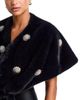 Cinq A Sept Cinq a Sept Rhinestone Dahlia Gianella Faux Fur Stole - 6