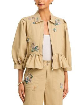 Cinq A Sept Cinq a Sept Rhinestone Paisley Daphne Jacket