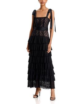 Cinq A Sept Cinq a Sept Sabrina Lace Midi Dress