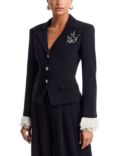 Cinq A Sept Cinq a Sept Sorren Lace Cuff Blazer