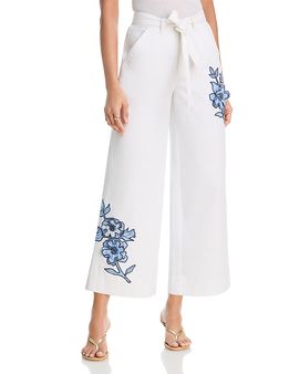 Cinq A Sept Cinq a Sept Striped Floral Mylah Pants