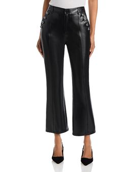 Cinq A Sept Cinq a Sept Suzette Cropped Faux Leather Pants