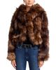 Cinq A Sept Cinq a Sept Sybella Patchwork Faux Fur Coat - 3