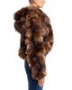 Cinq A Sept Cinq a Sept Sybella Patchwork Faux Fur Coat - 5