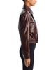 Cinq A Sept Cinq a Sept Tumbled Faux Leather Zip Front Jacket - 5