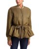 Cinq A Sept Cinq a Sept Valerina Peplum Hem Drawstring Coat - 1