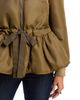 Cinq A Sept Cinq a Sept Valerina Peplum Hem Drawstring Coat - 6