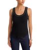 Cinq A Sept Cinq a Sept Wilma Cotton Stretch Embellished Tank - 1