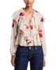 Cinq A Sept Cinq a Sept Wilted Poppy Aurore Ruffled Blouse - 1