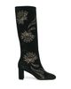 Cinq A Sept Cinq a Sept Women's Dani Embroidered Suede Knee High Boots - 2