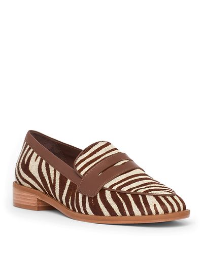 Cinq A Sept Cinq a Sept Women's Gretta Zebra Calf Hair Loafers
