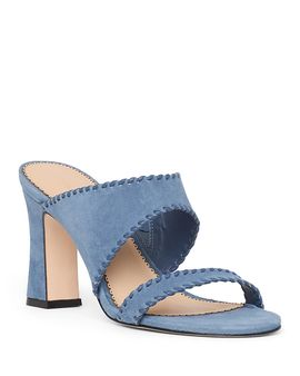 Cinq A Sept Cinq a Sept Women's Kora Suede Whipstitch Sandals