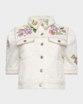 Cinq a Sept Denim Jardin Boheme Jacket