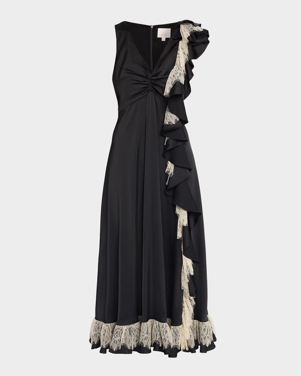 Cinq a Sept Esme Satin Minna Midi Dress