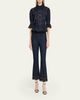 Cinq a Sept Guipure Lace Denim Jacket - 2