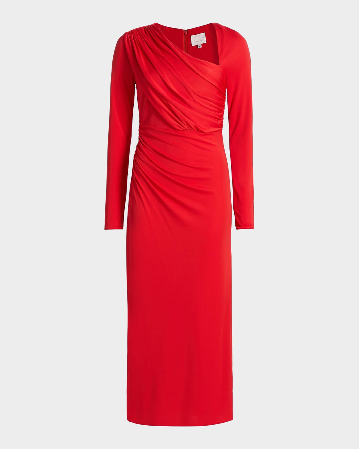 Cinq a Sept Jalyn Draped Jersey Midi-Dress