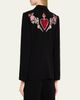 Cinq a Sept Karlie Rococo Embroidered Blazer - 3
