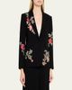 Cinq a Sept Karlie Rococo Embroidered Blazer - 4