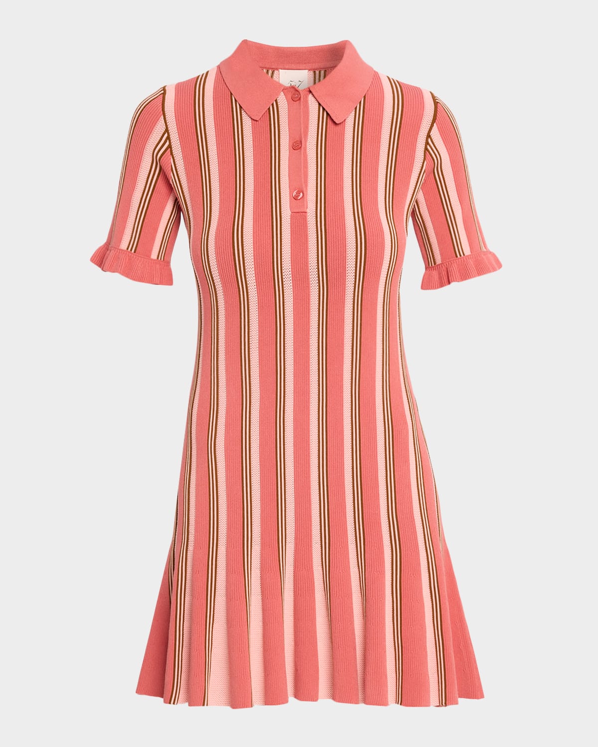 Cinq a Sept Keaton Striped Knit Mini Dress