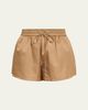 Cinq a Sept Kendra Nylon Drawstring Shorts - 1