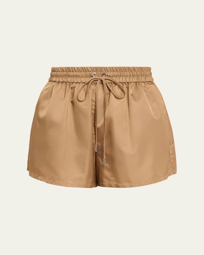 Cinq a Sept Kendra Nylon Drawstring Shorts