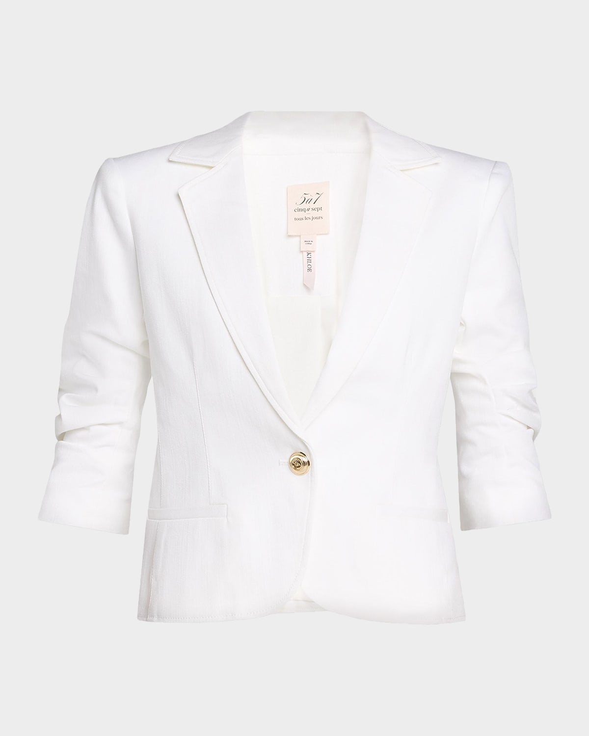 Cinq a Sept ​Le Petit Khloe Denim Blazer
