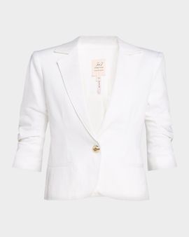 Cinq a Sept ​Le Petit Khloe Denim Blazer