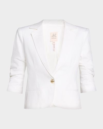 Cinq a Sept ​Le Petit Khloe Denim Blazer