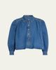 Cinq a Sept Lyla Denim Swing Jacket - 1