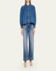 Cinq a Sept Lyla Denim Swing Jacket - 2