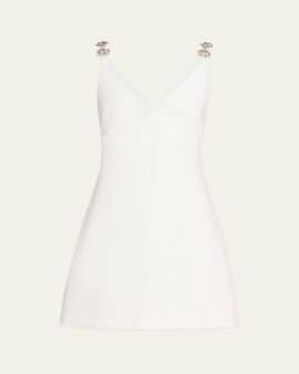 Cinq a Sept Mattison Embellished Mini Dress