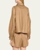 Cinq a Sept Rhinestone Chain Utility Jacket - 3