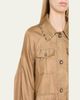 Cinq a Sept Rhinestone Chain Utility Jacket - 5