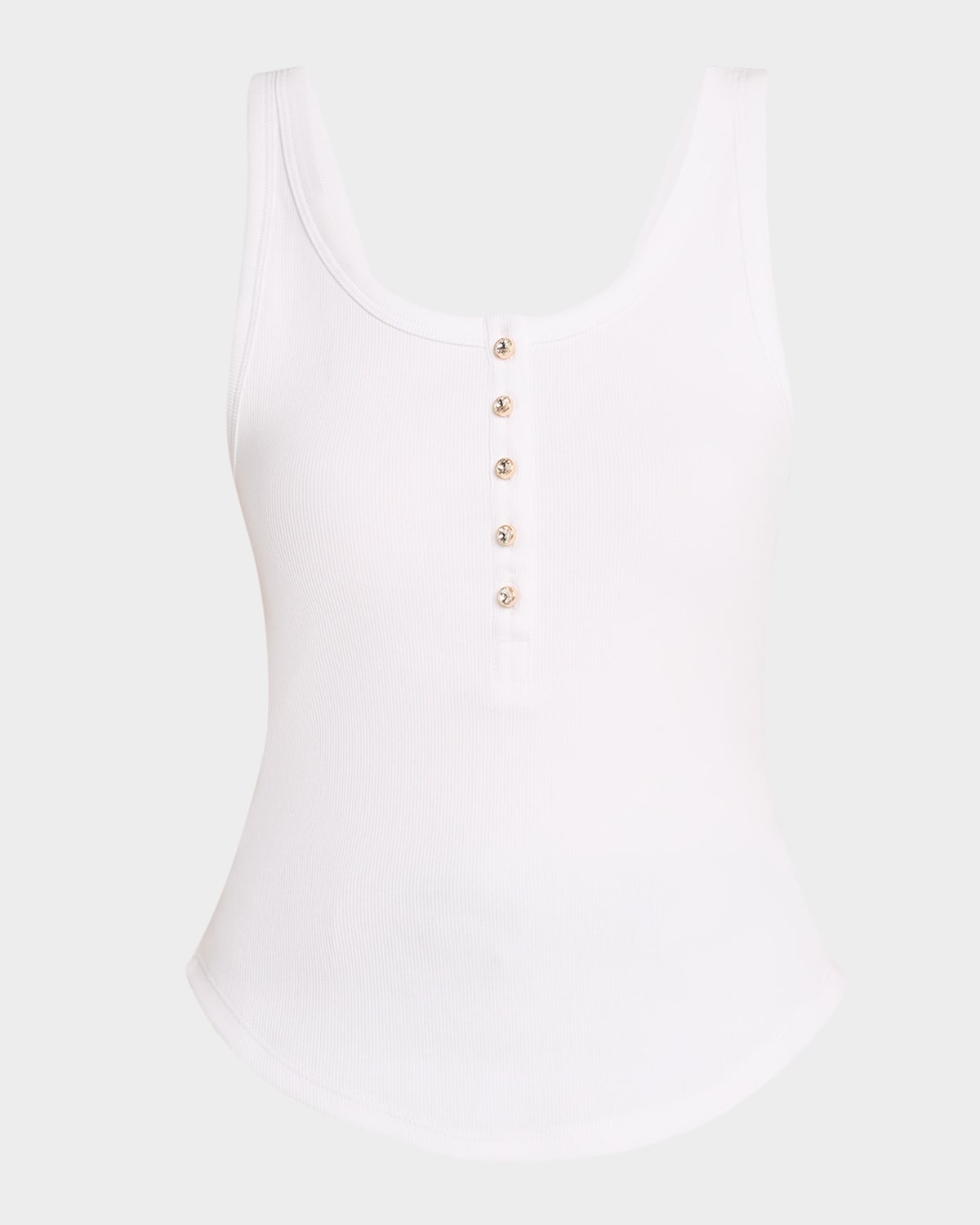 Cinq a Sept Ripley Rib-Knit Tank Top
