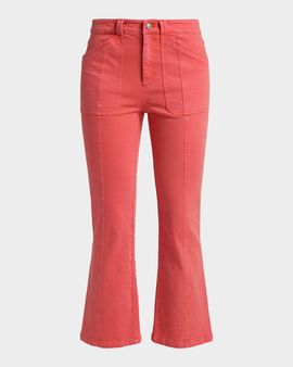 Cinq a Sept Wallace Bootcut Crop Jeans