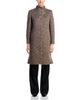 Cinzia Rocca Cinzia Rocca Printed Stand Collar Long Coat - 3