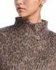Cinzia Rocca Cinzia Rocca Printed Stand Collar Long Coat - 6