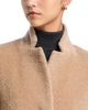 Cinzia Rocca Cinzia Rocca Stand Notch Collar Snap Front Coat - 6