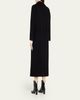 Cinzia Rocca Long 3-Button Notch Collar Coat - 3