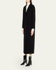 Cinzia Rocca Long 3-Button Notch Collar Coat - 5
