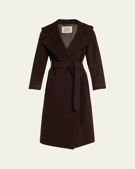 Cinzia Rocca Long Belted Wool Coat