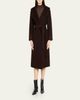 Cinzia Rocca Long Belted Wool Coat - 4