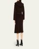 Cinzia Rocca Long Belted Wool Coat - 5