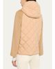 Cinzia Rocca Short Wool Jacket with Quilted Hood and Back - 3