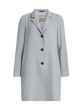 Cinzia Rocca Women's Lighweight Wool Three-Button Coat