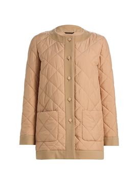 Cinzia Rocca Women's Quilted Patch Pocket Jacket