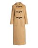 Cinzia Rocca Women's Toggle-Closure Wool Trench Coat - 7